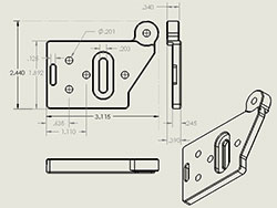 Camera DSLR Mount Plate